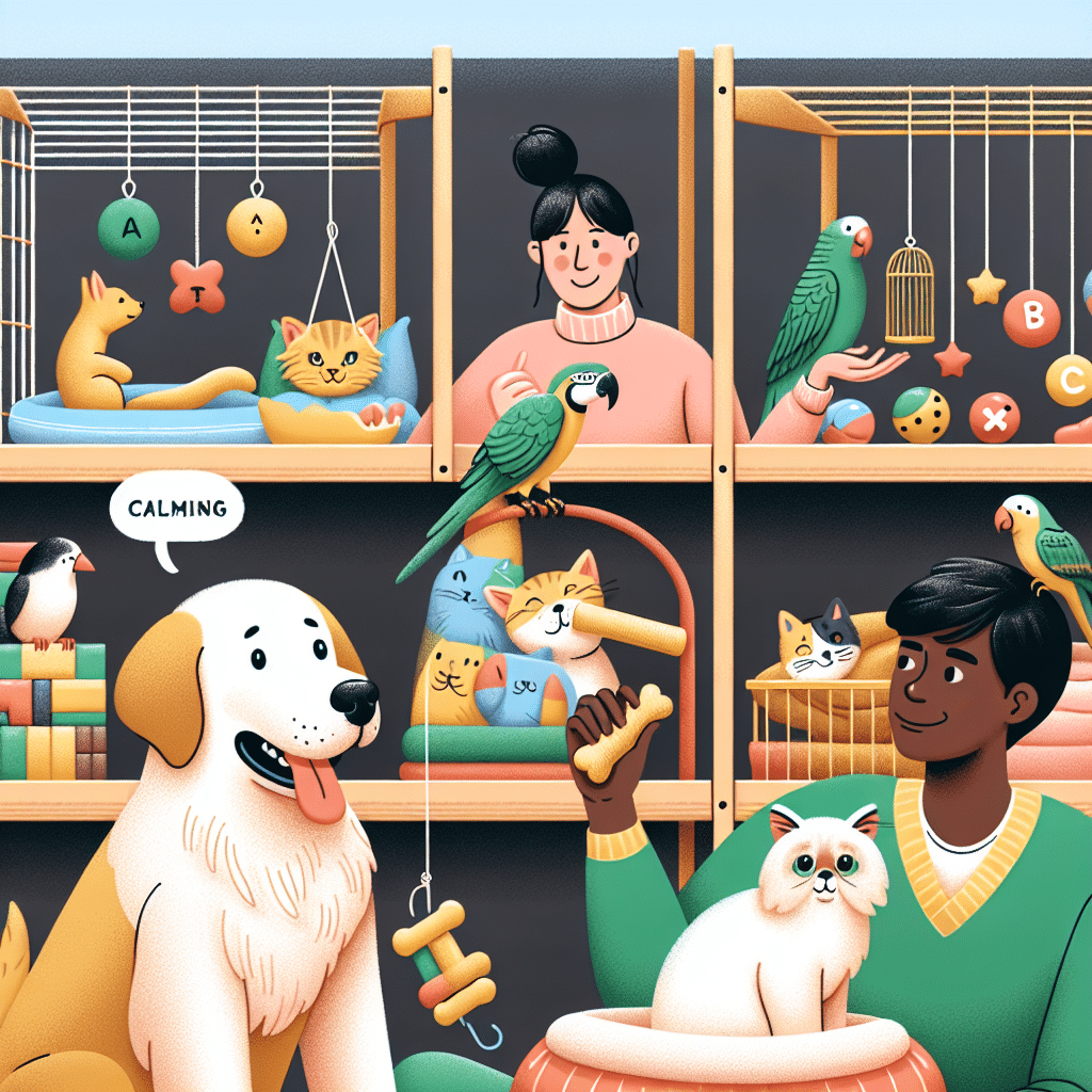 brinquedos calmantes para pets