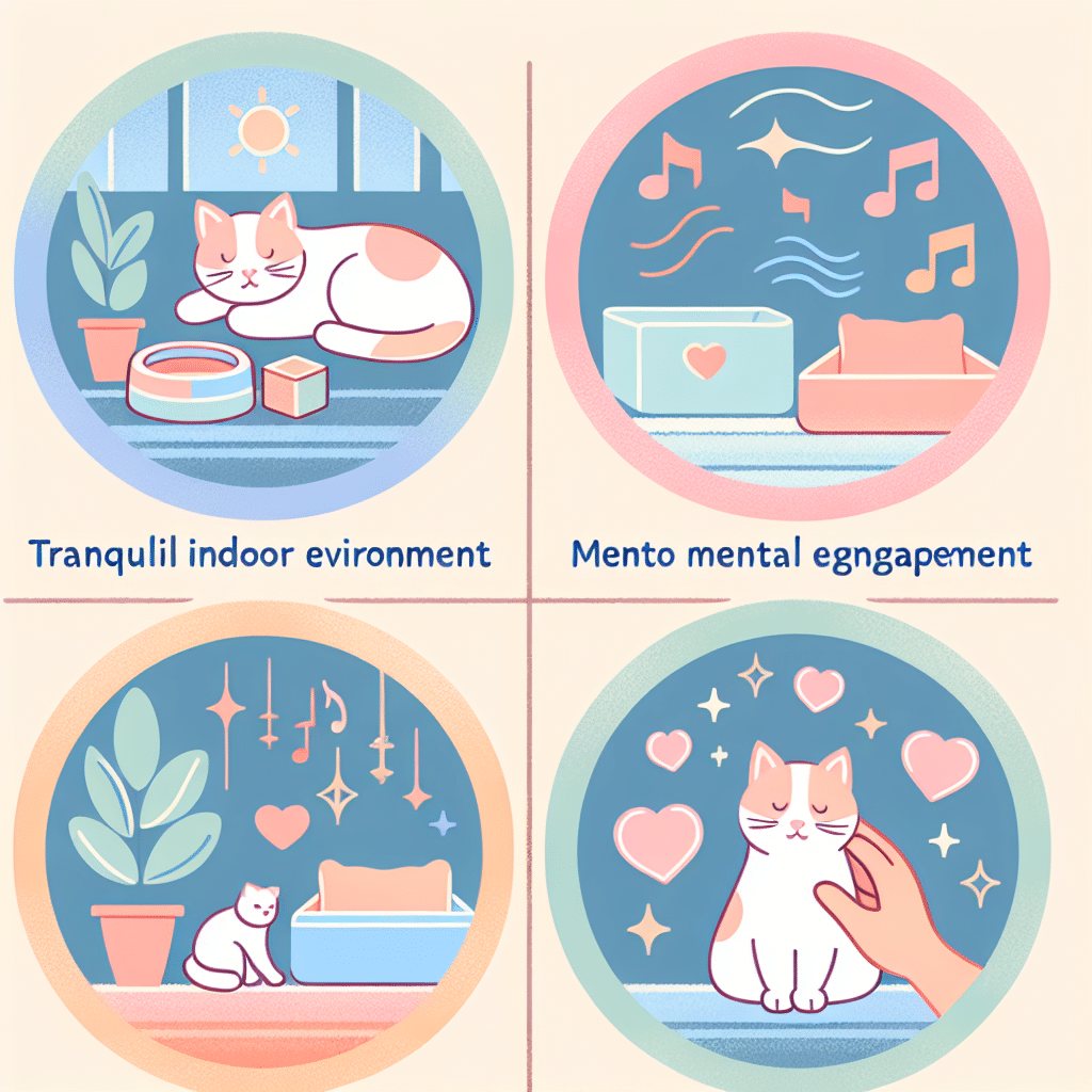 Estratégias eficazes para reduzir a ansiedade em gatos