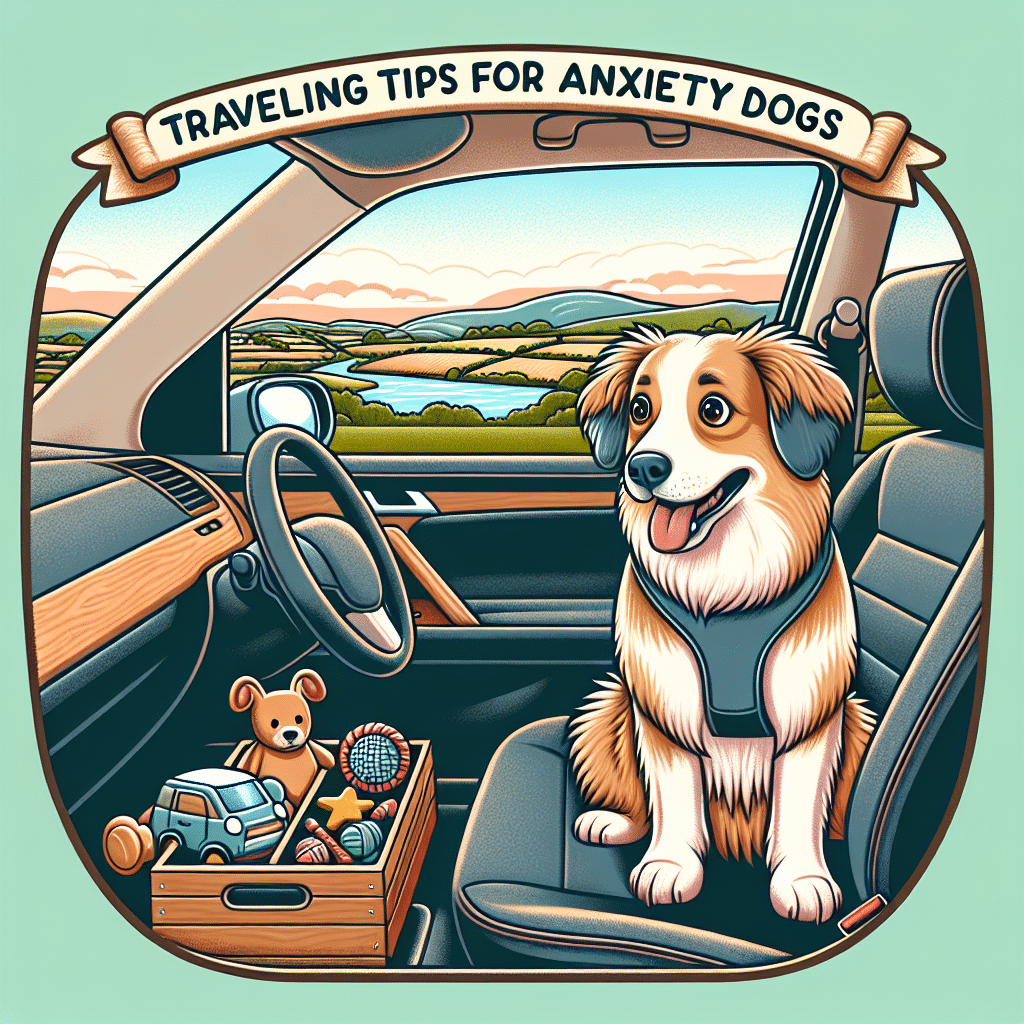 dicas de viagem para cães ansiosos