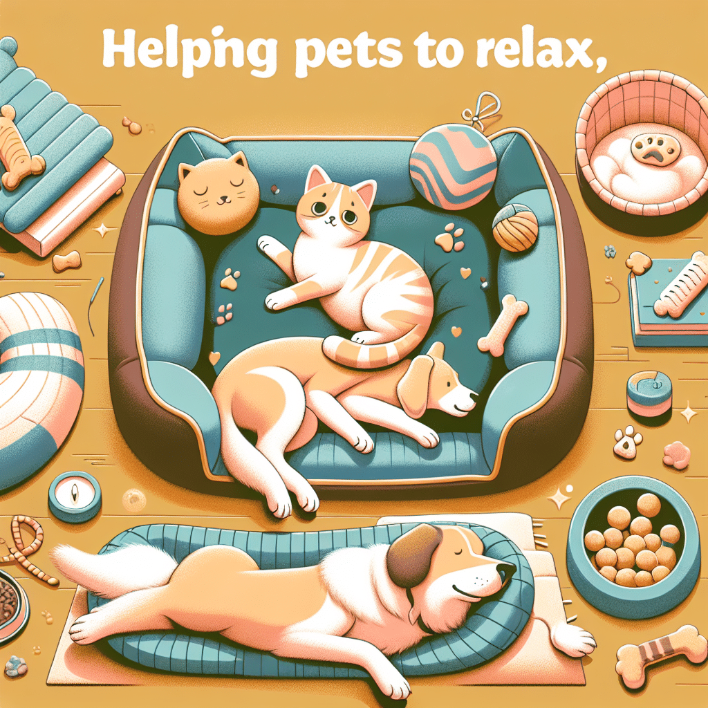 como ajudar pets a se relaxarem