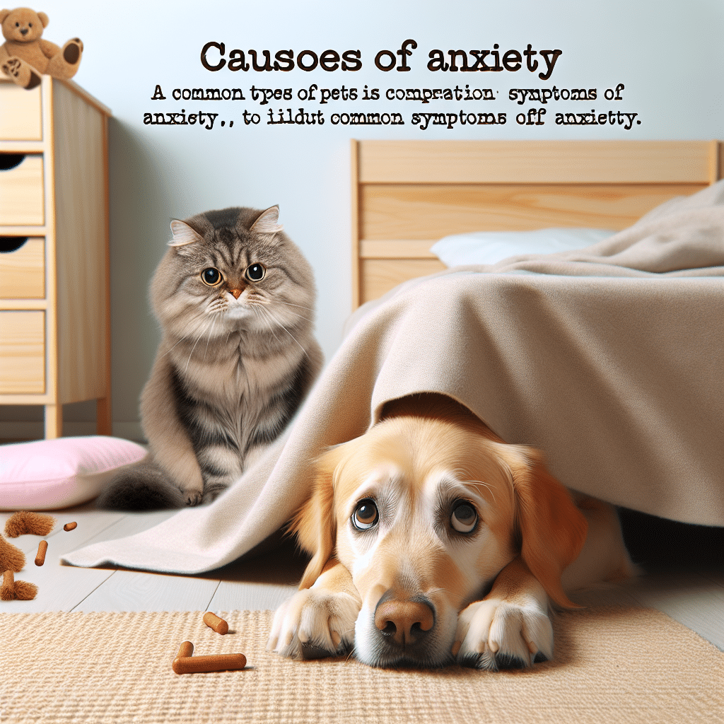 causas comuns de ansiedade em pets
