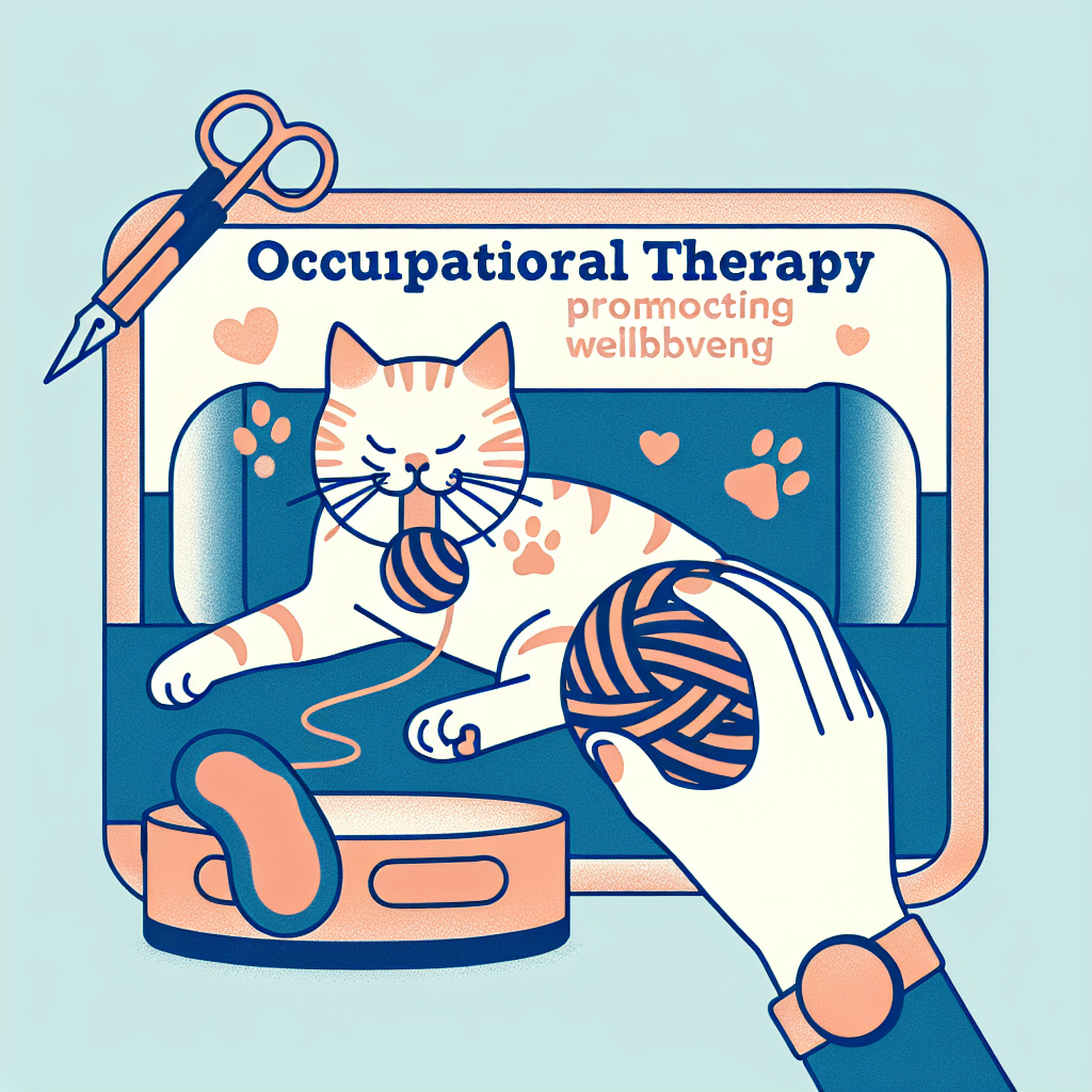 terapia ocupacional: promovendo o bem-estar em gatos
