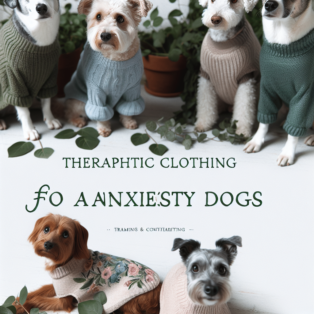 roupas terapêuticas para cães ansiosos