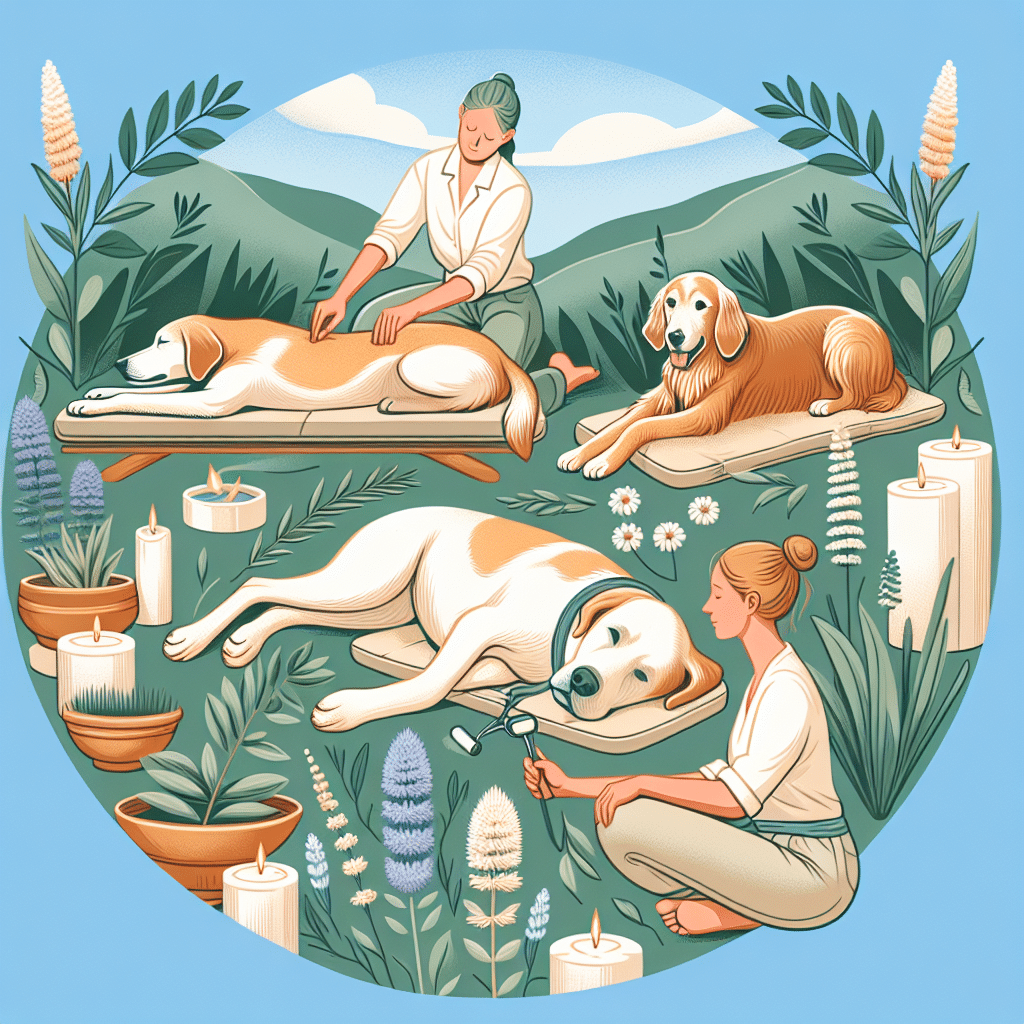 terapias naturais para ansiedade em cães