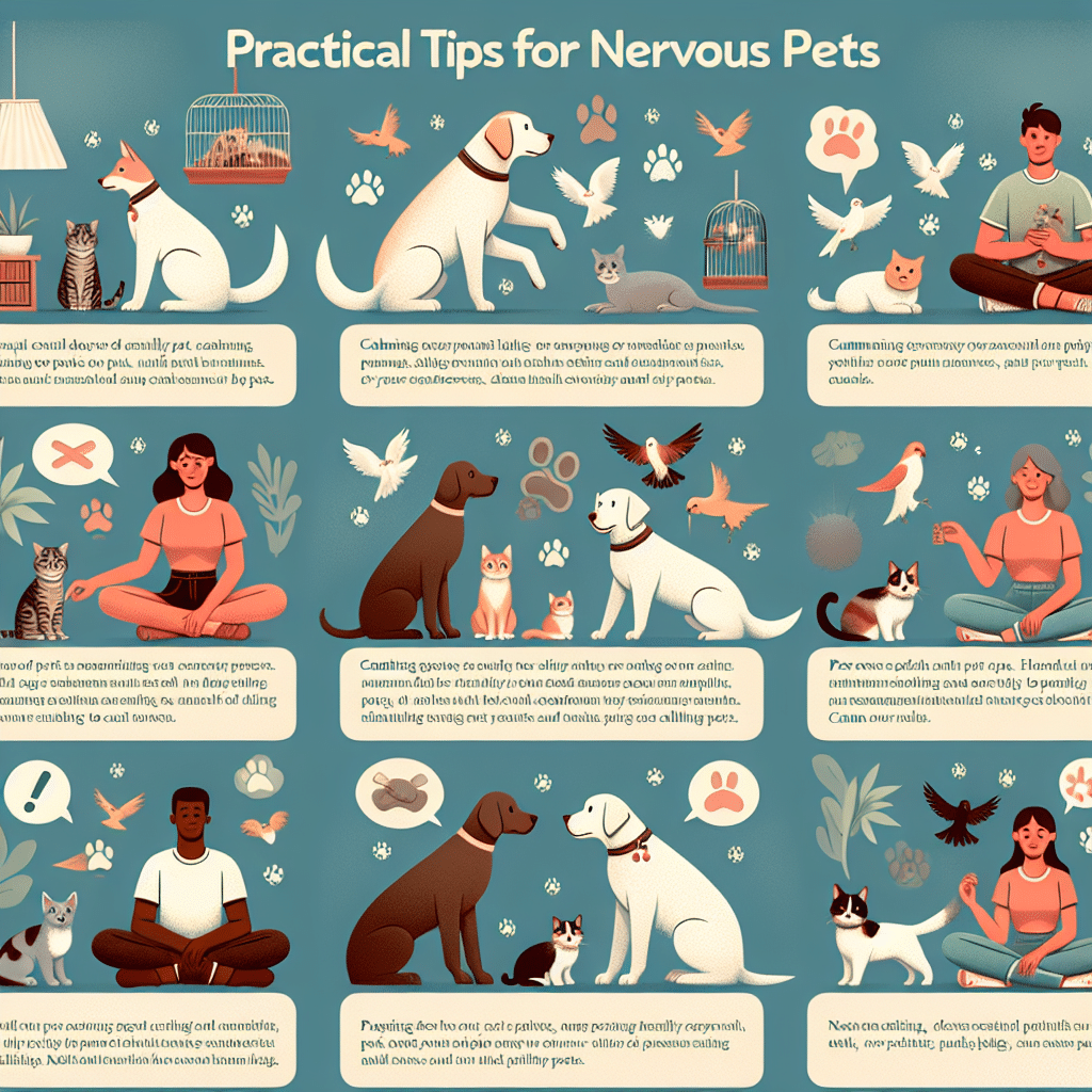 Dicas práticas para donos de pets nervosos.