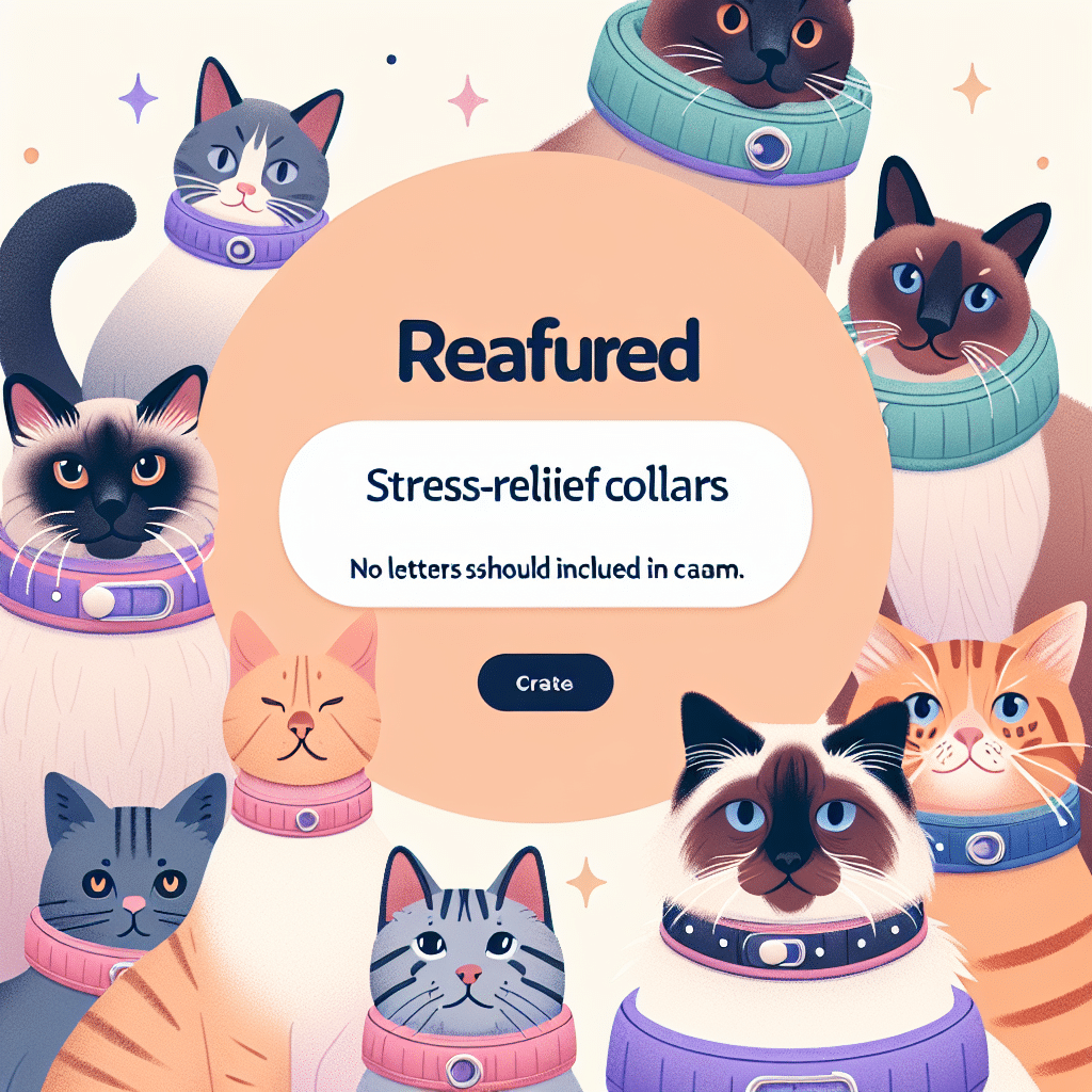 coleiras antiestresse para gatos